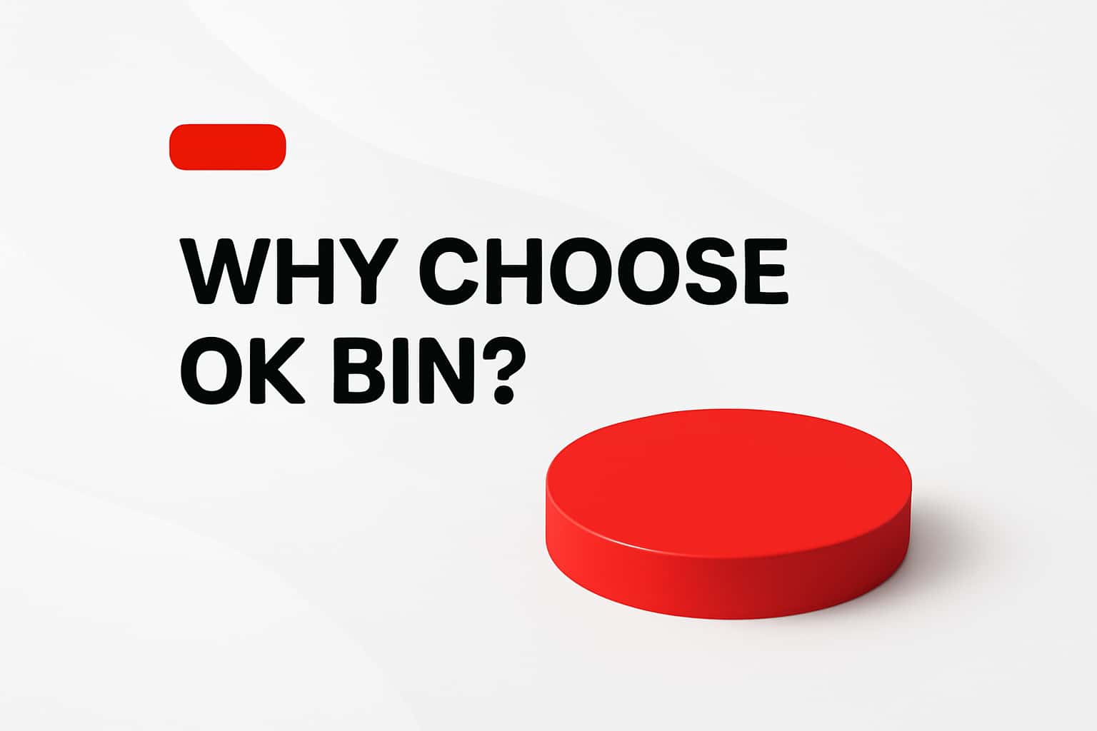 Why Choose Ok Bin? Interface