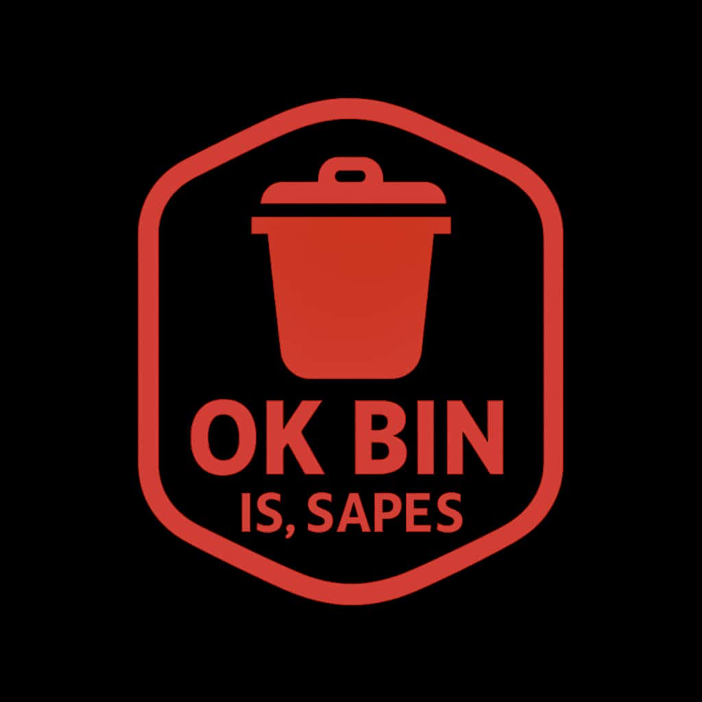 An icon representing user safety in Ok Bin.