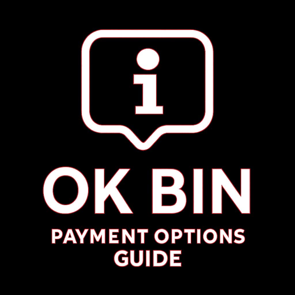 Icon representing the Ok Bin Payment Options Guide.