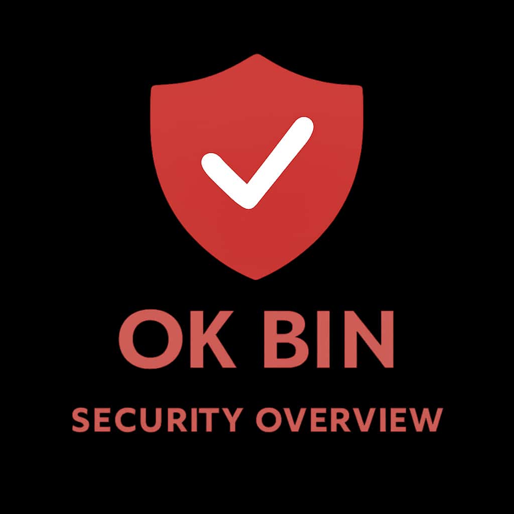 Icon representing Ok Bin Security Overview.